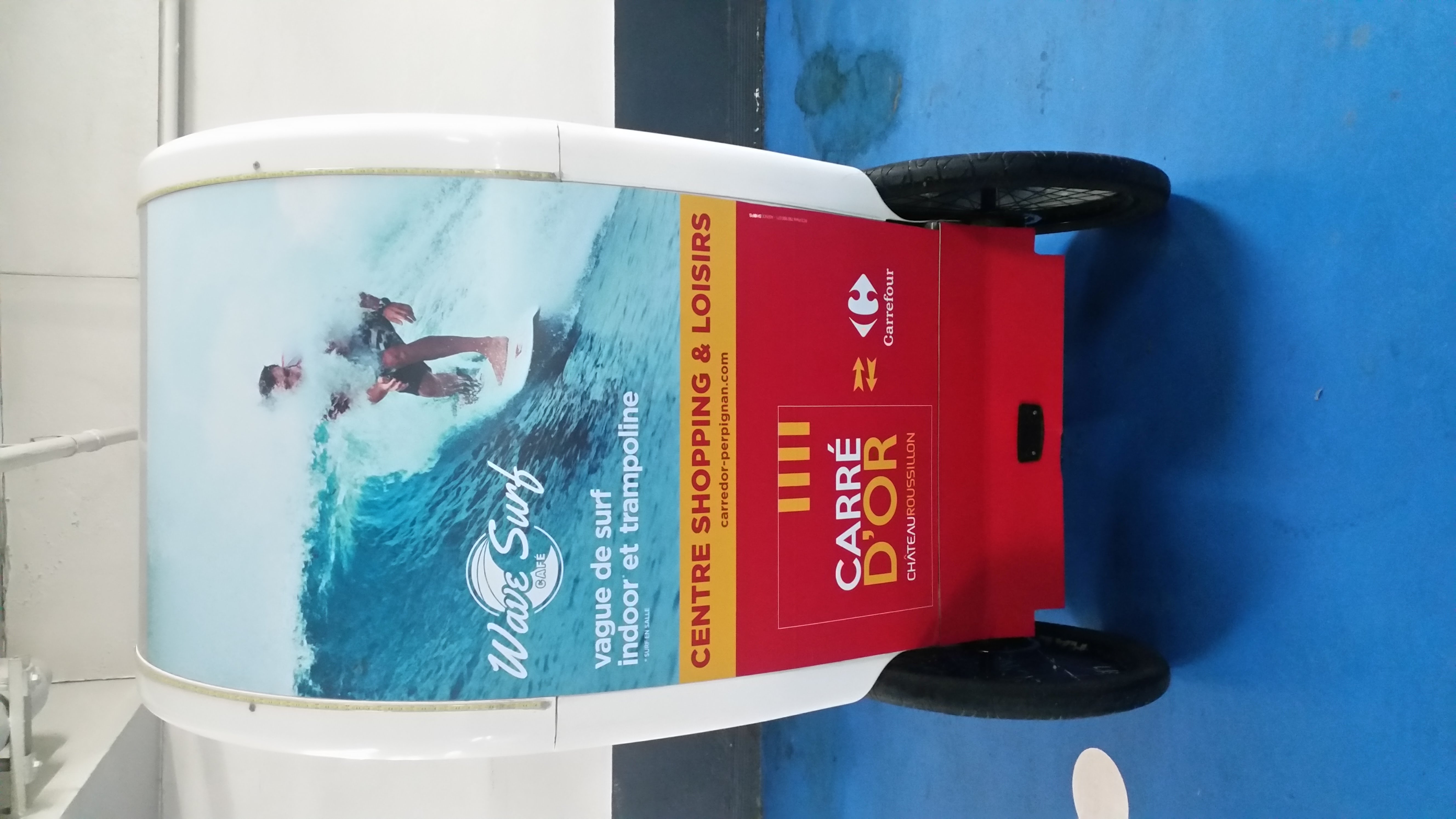 Centre commercial Carré d'Or Perpignan Location d'un vélo taxi