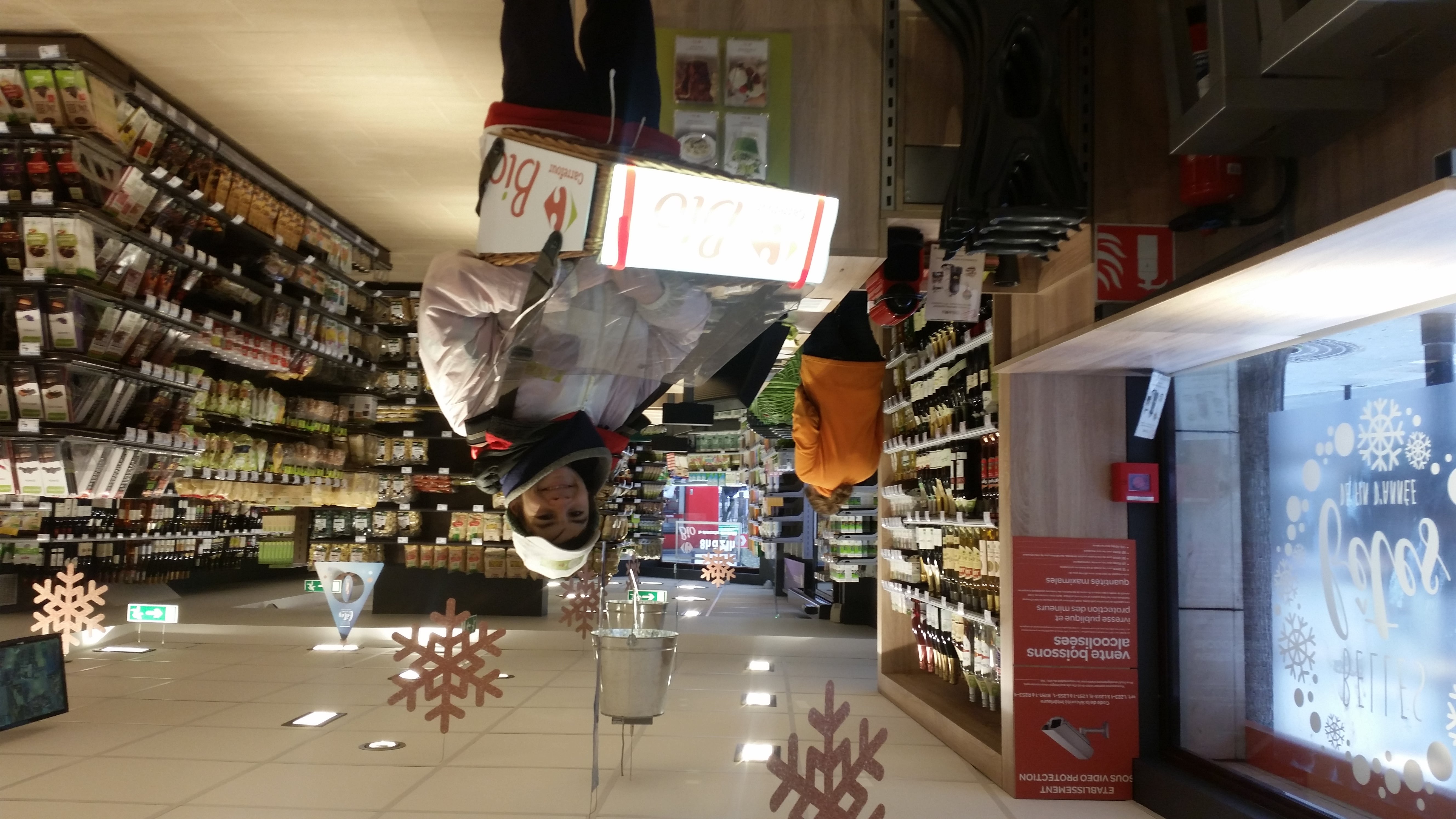 Carrefour Bio Pyrénées location Panier LED