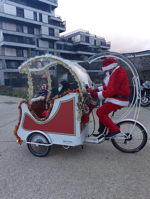 Animation Père Noel à Gennevilliers