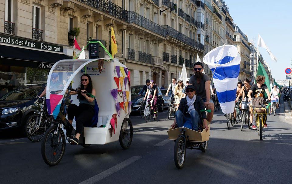 Location de 4 Triporteurs Cargos pour l'Association Alternatiba