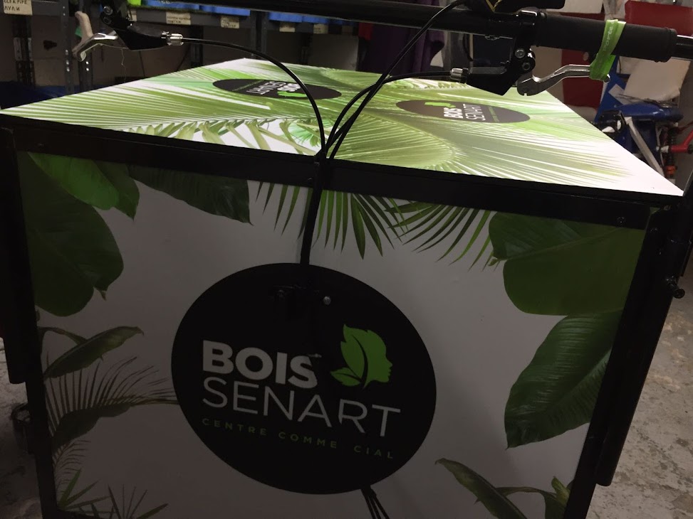 Vente de Triporteur pour le Centre Commercial Bois Sénart