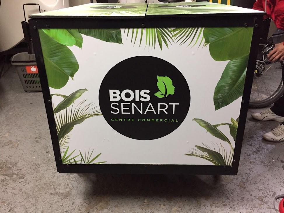 Vente de Triporteur pour le Centre Commercial Bois Sénart