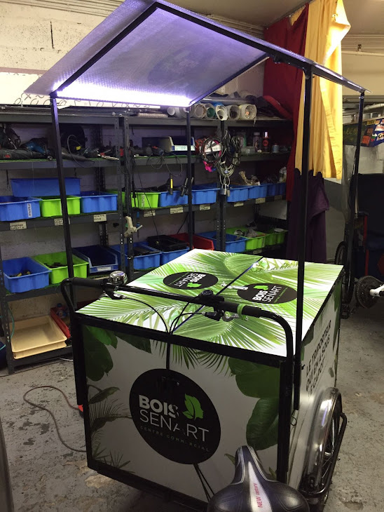 Vente de Triporteur pour le Centre Commercial Bois Sénart