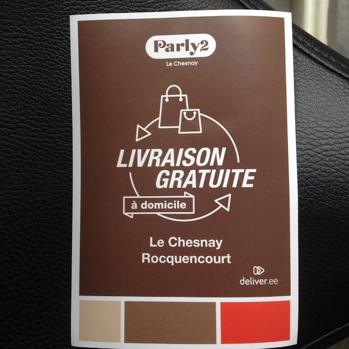 Service de Livraison Gratuite à Domicile par Triporteur Cargo pour Westfield Parly 2