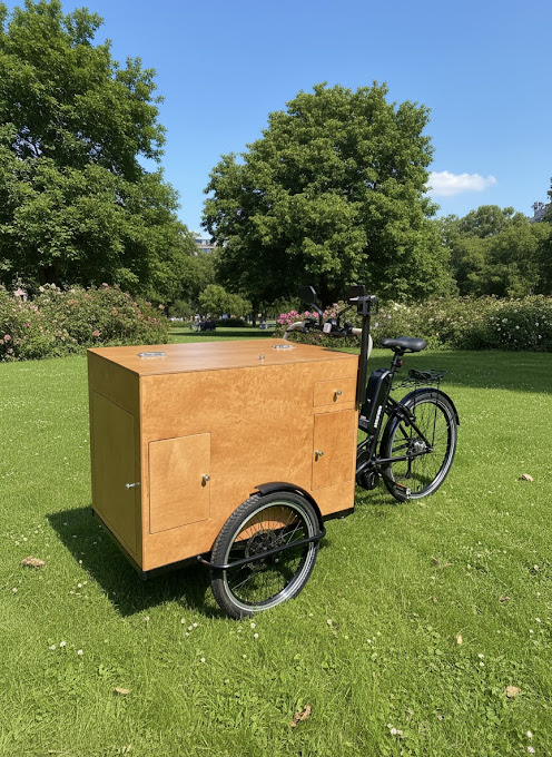 Fabrication d’un triporteur sur mesure pour la Ville d’Épinay-sur-Seine