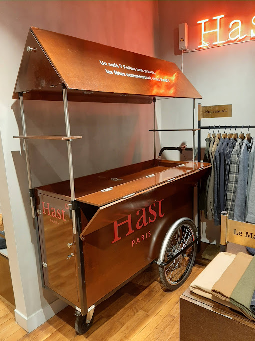 Location Rolling Bar Ivo & Chariot Rétro pour Hast Paris