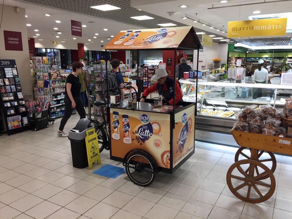 Opération Cafe Latte  2 triporteurs KV2