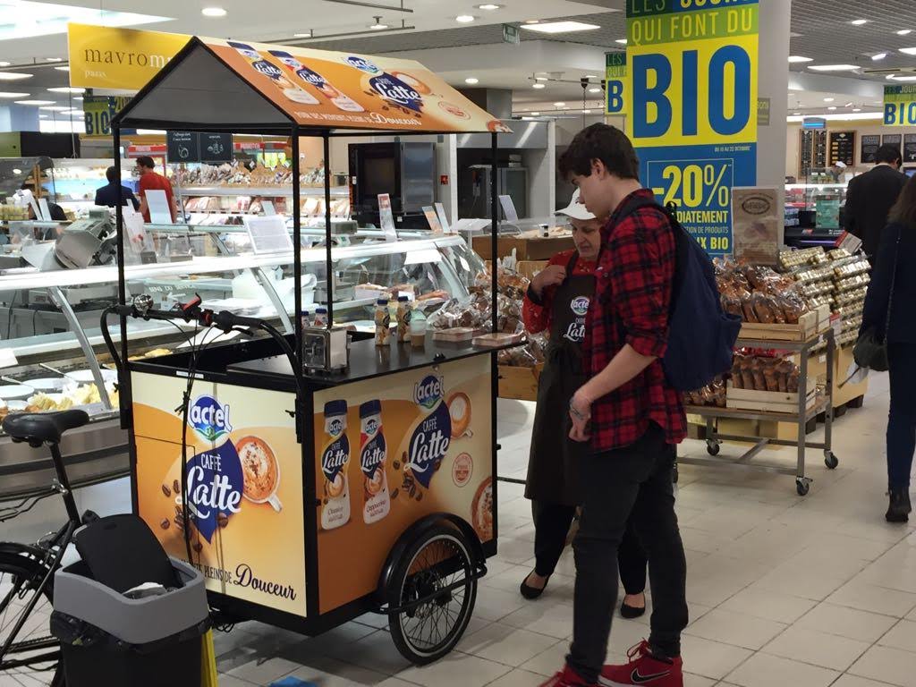 Opération Cafe Latte  2 triporteurs KV2