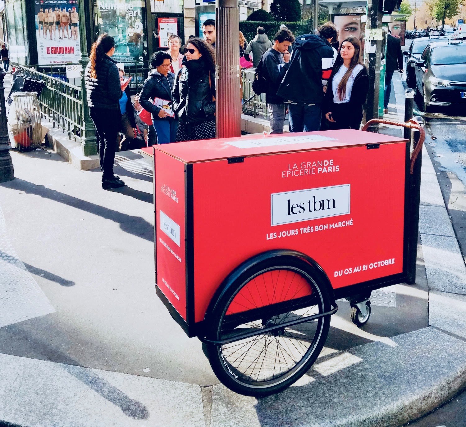 La Grande Épicerie de Paris location de 2 rolling bar