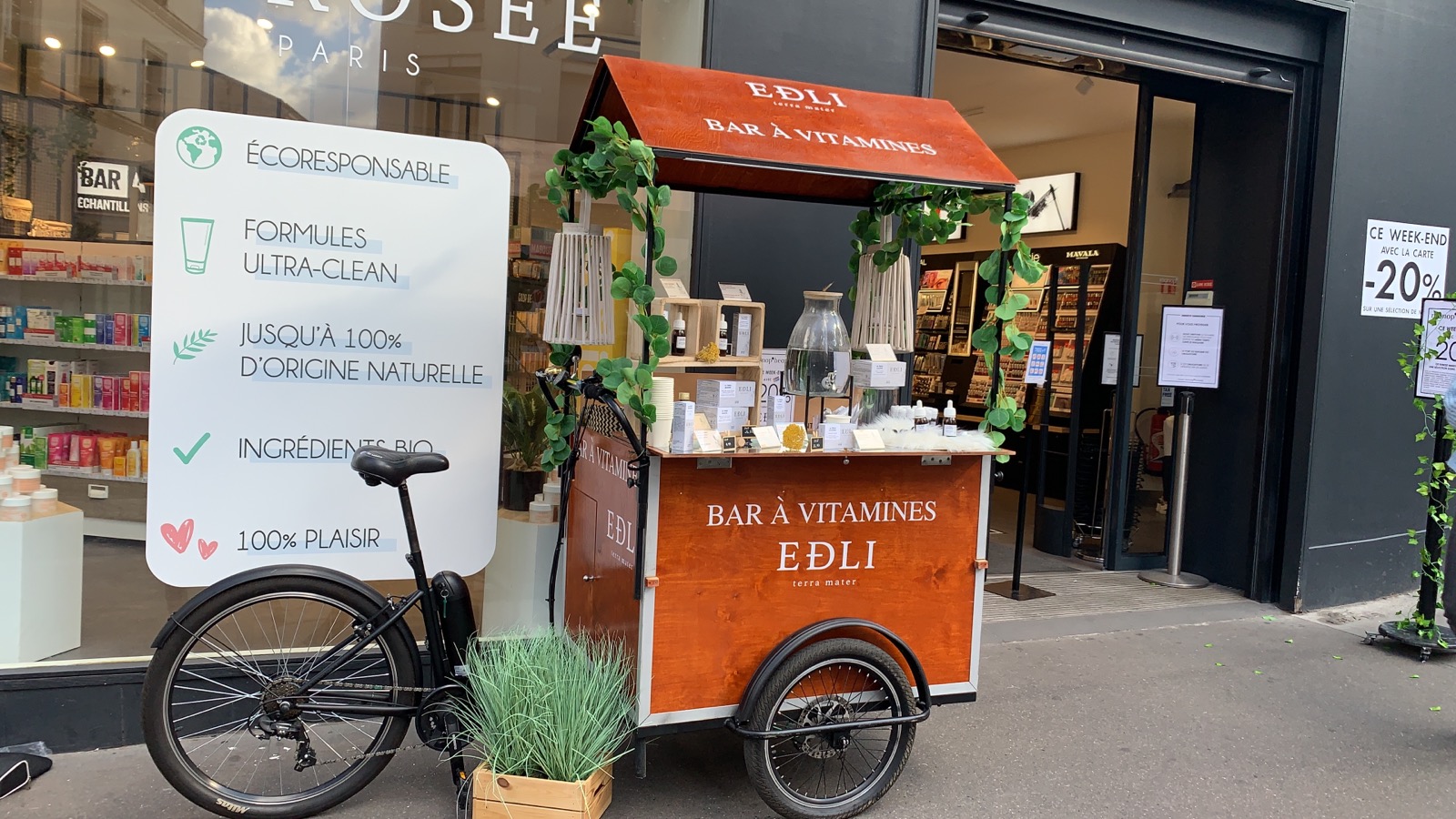 Location d'un triporteur Edli Nature