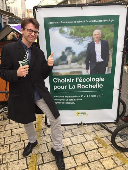 Location Triporteur 510 KV Bois & Remorque Publicitaire (Élections Municipales 2019/2020)