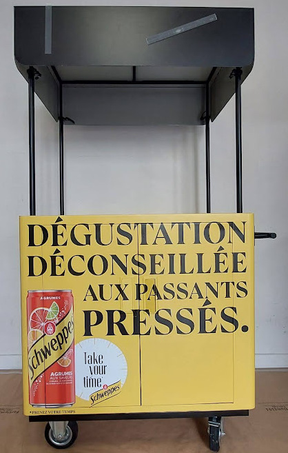 Fabrication de Chariots Rolling Bar  pour Urban Act