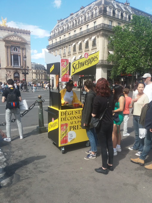 Fabrication de Chariots « Rolling Bar » pour Schweppes