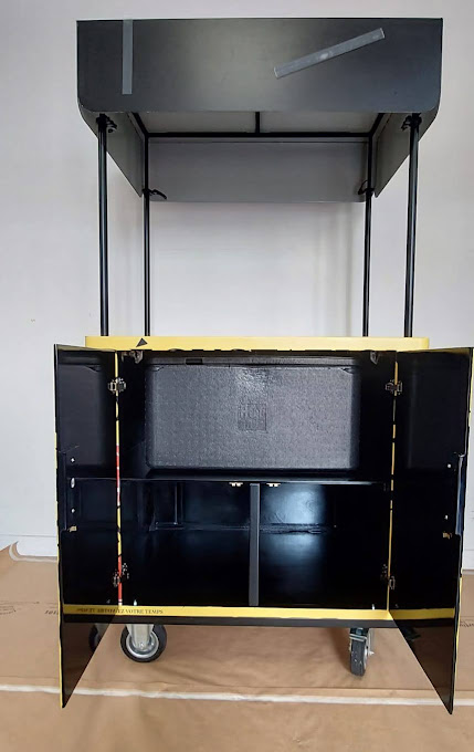 Fabrication de Chariots « Rolling Bar » pour Schweppes