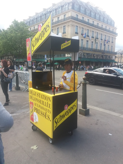 Fabrication de Chariots « Rolling Bar » pour Schweppes
