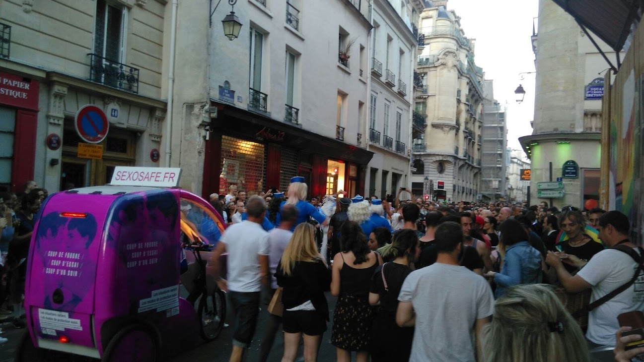 Sexosafe à la Marche des Fiertés 2017