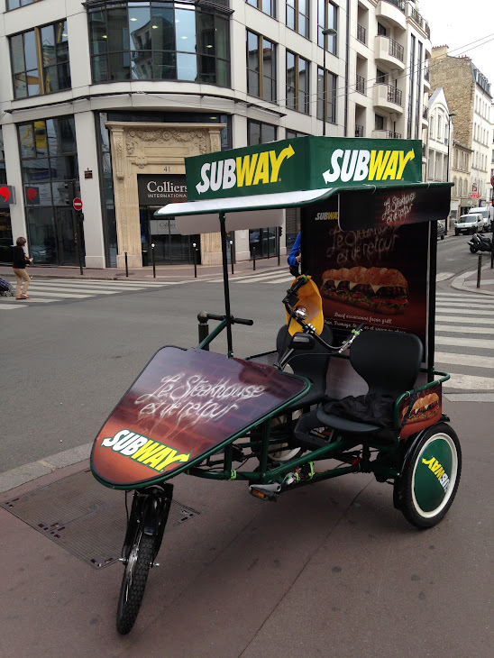 Opération Publicitaire Subway 3 Rosalies