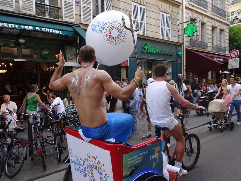 Watergames Tel Aviv sur la Gay Pride de Paris