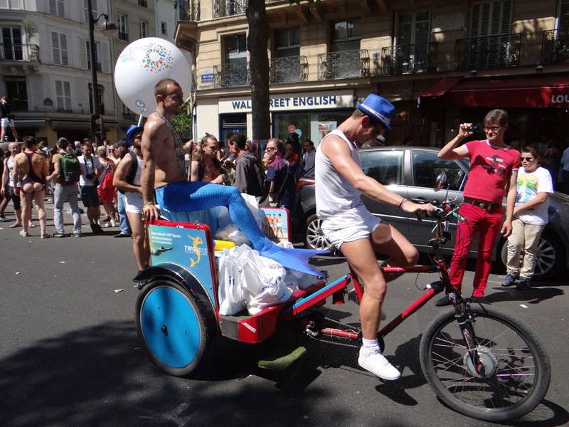 Watergames Tel Aviv sur la Gay Pride de Paris