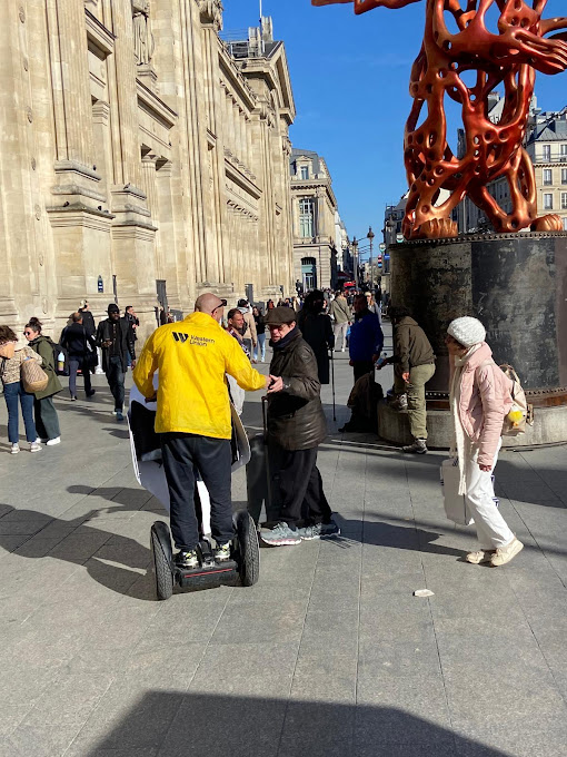 Opération Western Union en Segway