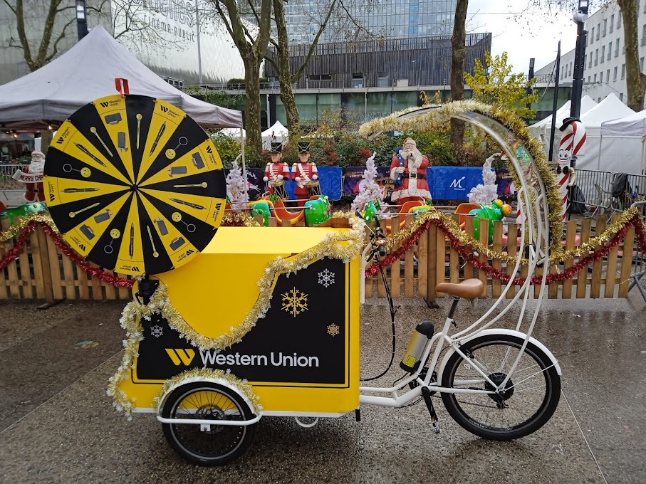 OP Western Union Traîneau de Noël 2023