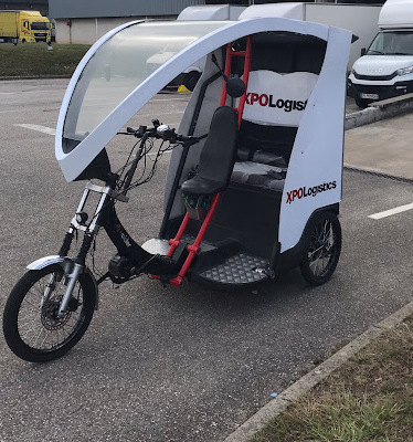 Location Vélo Taxi Yokler pour XPO Logistics (Challenge Mobilité 2021)
